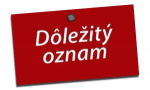 Dôležitý oznam