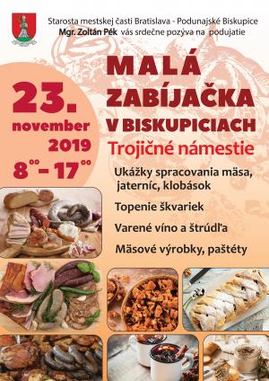 Malá zabíčka v Biskupiciach 1
